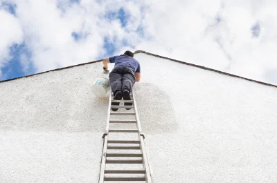 Peinture extérieure à Montbazin — façades et ravalement